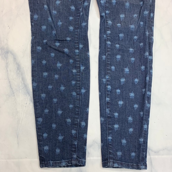 Lucky Brand Ikat Patterned Charlie Skinny Jeans - Picture 8 of 8